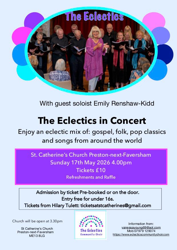 Eclectics in Concert, Preston-Next-Faversham